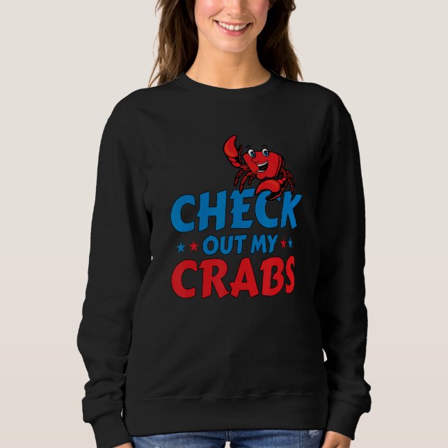 CheckOut My Crabs Shellfish Crab Crustacean Crabs T Shirt (Framsida)