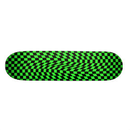 Checkpanel för vågigt av segment mini skateboard bräda 18,7 cm