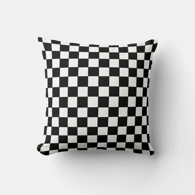 Checkpanel Mönster American MoJo Pillow Kudde (Framsida)