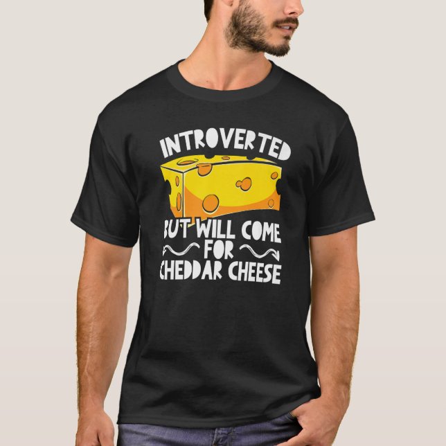 Cheddar Cheese Food 1 T Shirt (Framsida)
