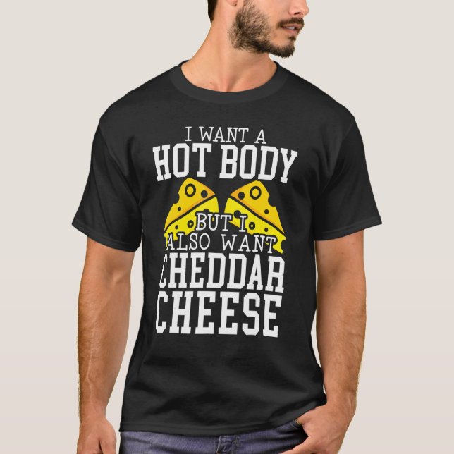 Cheddar Cheese Food 2 T Shirt (Framsida)