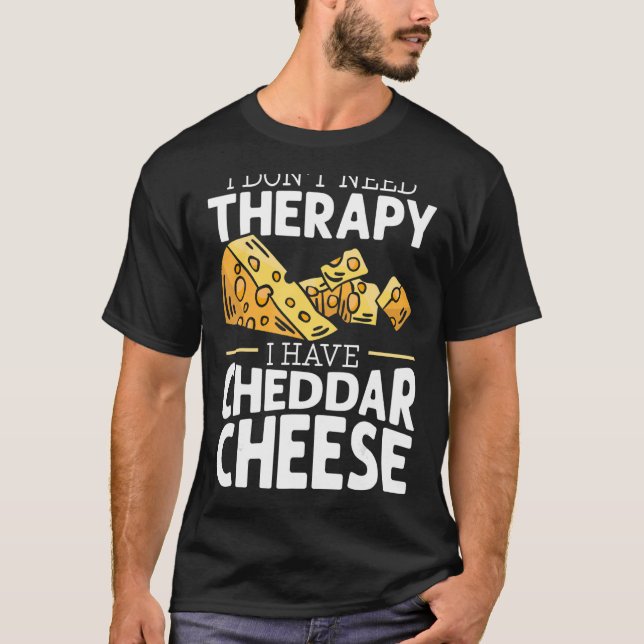 Cheddar Cheese Food 6 T Shirt (Framsida)