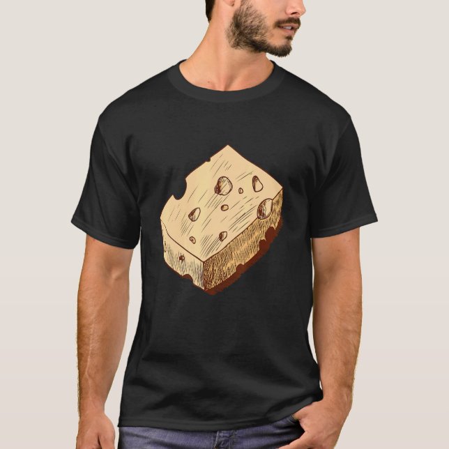 Cheddar Cheese Tasty Cheddar Cheese 1 T Shirt (Framsida)