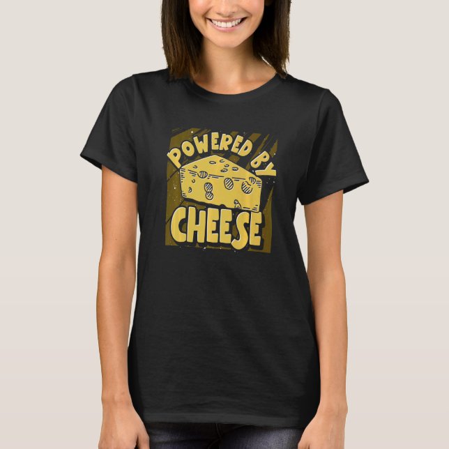 Cheddar Foodie Cheese Snack Food Cheese T Shirt (Framsida)
