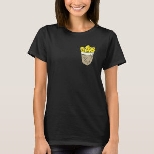 Cheddar Foodie Ost Gouda Snabbmat Liten Ost T Shirt