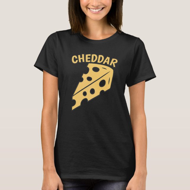 Cheddar Tasty Cheddar Cheese T Shirt (Framsida)