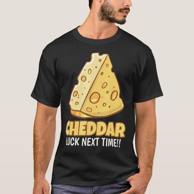 Cheddar Tur Nästa gång Tasty Cheddar Cheese T Shirt (Framsida)
