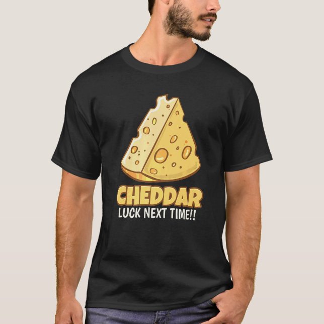 Cheddar Tur Nästa gång Tasty Cheddar Cheese T Shirt (Framsida)