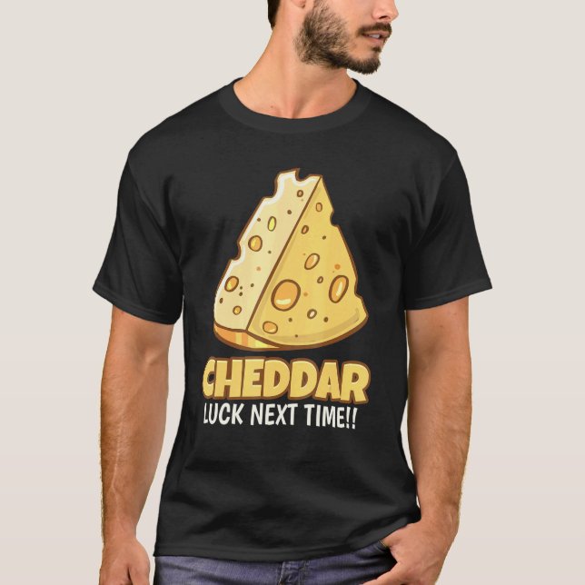 Cheddar Tur Nästa gång Tasty Cheddar Cheese T Shirt (Framsida)