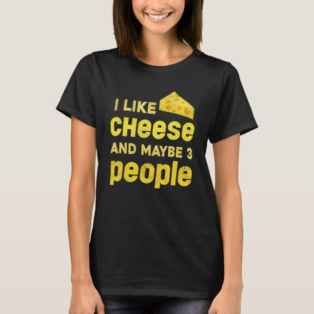 Cheddarost   Matprat Snabbmat Gouda   Ost T Shirt (Framsida)