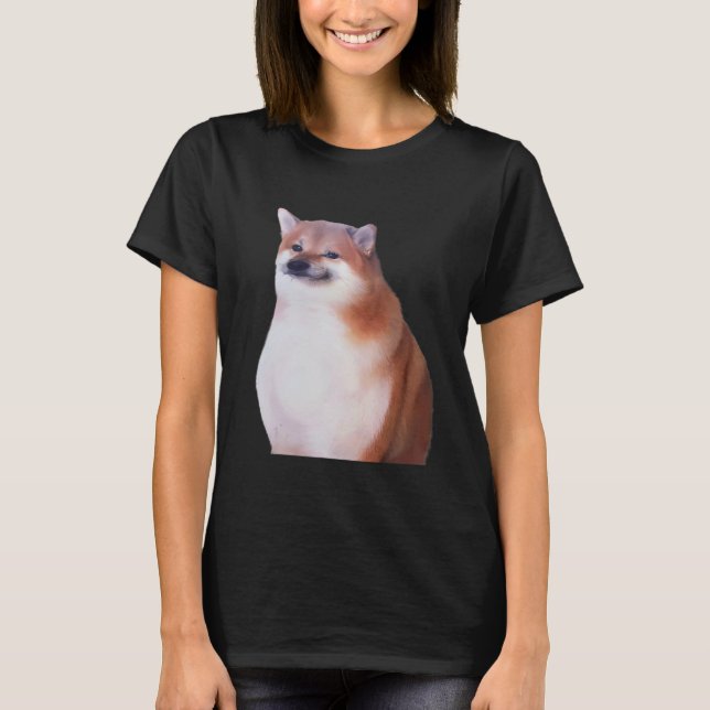 Cheebs Hund Shiba Inu Meme Cheems Tröja  Doge M (Framsida)
