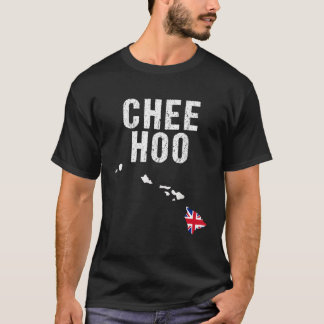 Cheehoo Islands of Hawaii Flagga Women Manar T Shi Shirt