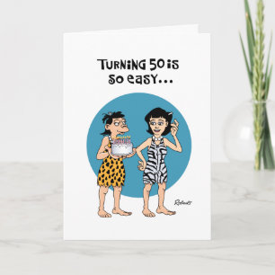 Cheeky 50:e födelsedagen kort