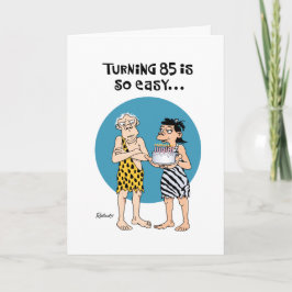 Cheeky 85:e födelsedagskortet kort