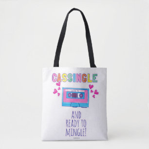 Cheeky Cassingle Nostalgia Music Tape Slogan Tygkasse