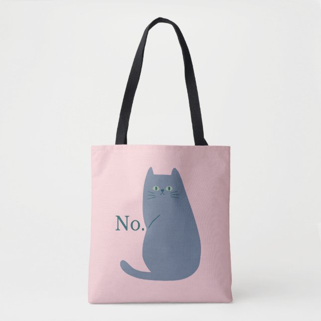 Cheeky Cat Funny Tygkasse (Framsida)