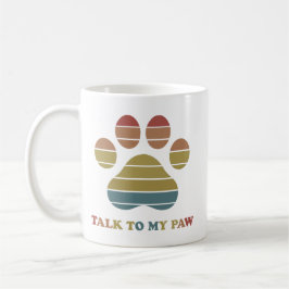 Cheeky Cat Paw Quip Kaffemugg