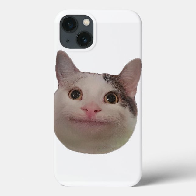 Cheeky Cat Tongue Out Phone Case – Cute & Playful  (Baksida)