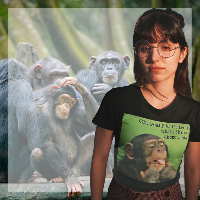 Cheeky Chimp T-Shirt (Skapare uppladdad)