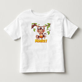 cheeky Cute Monkey T Shirt