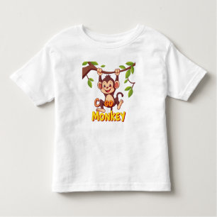 cheeky Cute Monkey T Shirt