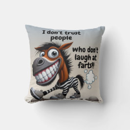 Cheeky Donkey Dekorativ kudde - Whimsical och Roli