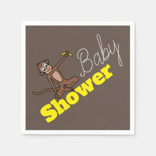 Cheeky Monkey, Baby Shower Pappersservett