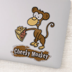 Cheeky Monkey Design Klistermärken