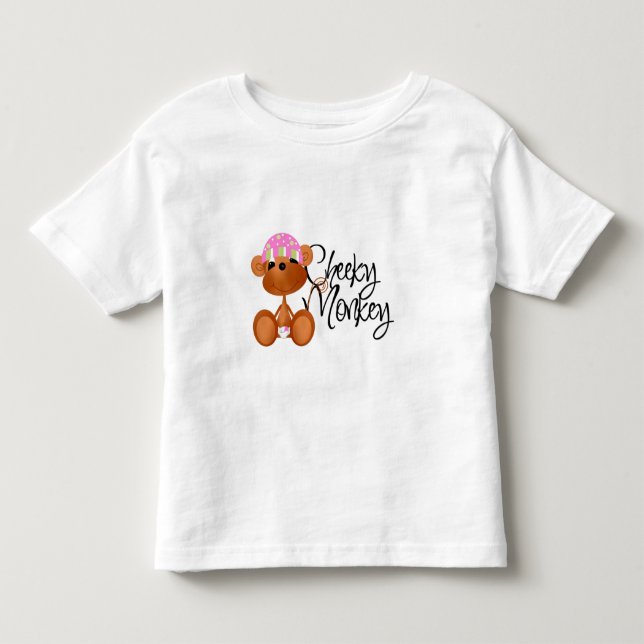 Cheeky Monkey - Girl Tshirts and Gifts (Framsida)