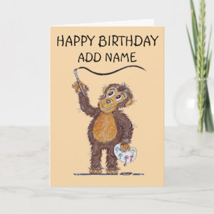 Cheeky monkey kort