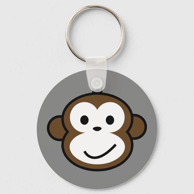 Cheeky Monkey Nyckelring (Framsida)
