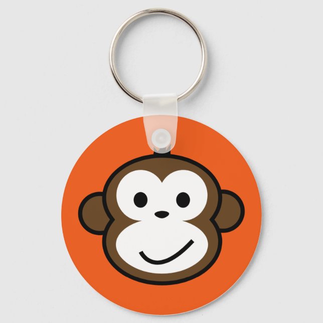 Cheeky Monkey Nyckelring (Framsida)