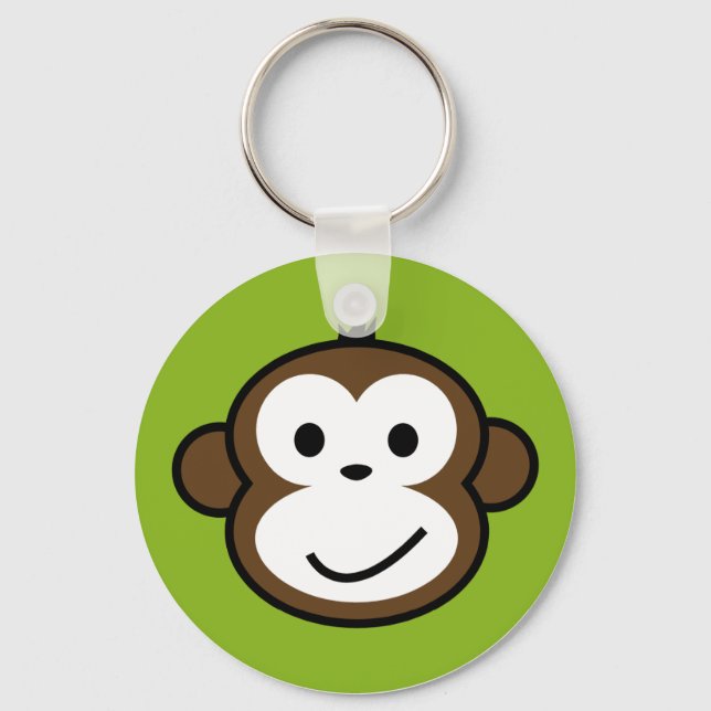 Cheeky Monkey Nyckelring (Framsida)