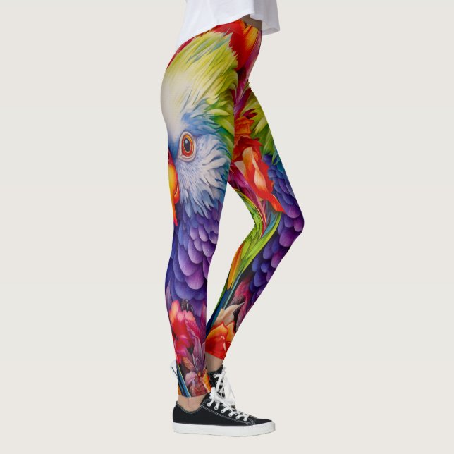 Cheeky Parrot Leggings - Söt (Höger)