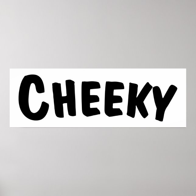 Cheeky Poster (Framsidan)