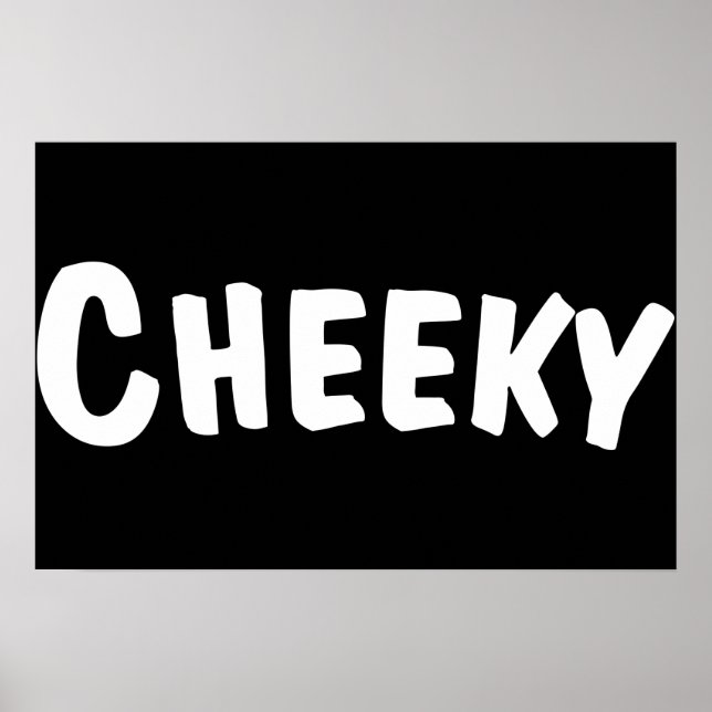 Cheeky Poster (Framsidan)