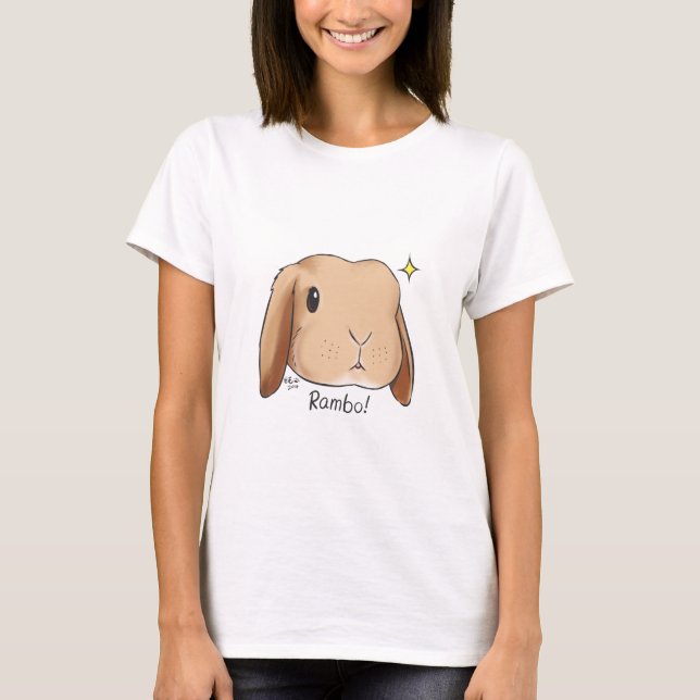 Cheeky Rambo Tee Shirt (Framsida)