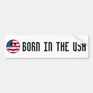 Cheeky USA flagga Bildekal