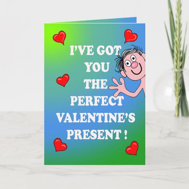 Cheeky Valentine Kort (Framsida)