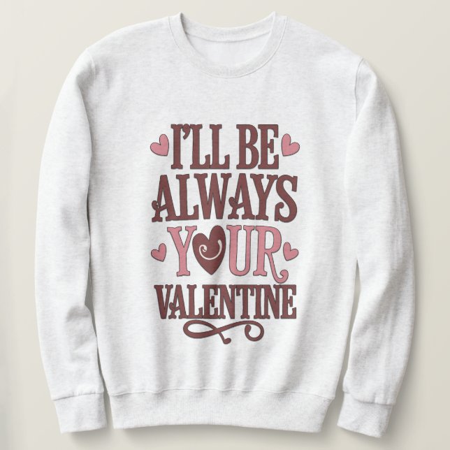 Cheeky Valentine Lång Ärmad Tröja (Design framsida)