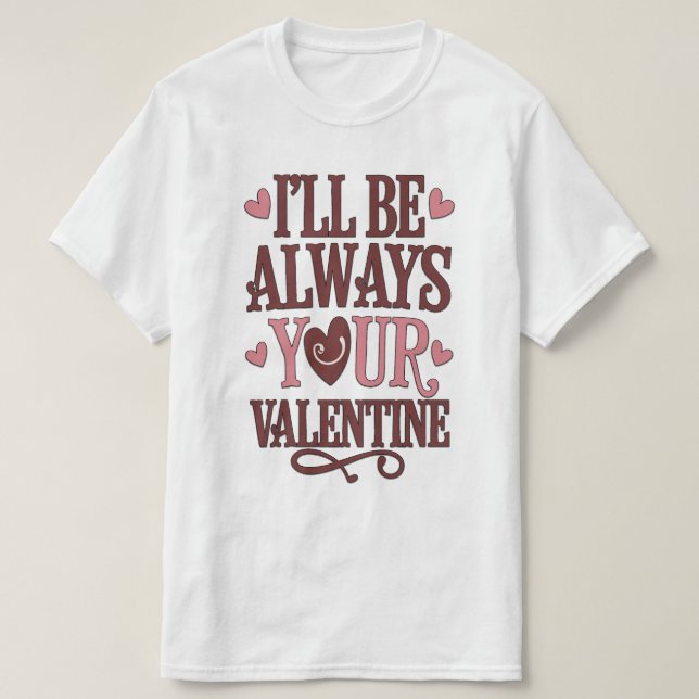 Cheeky Valentine T Shirt (Design framsida)