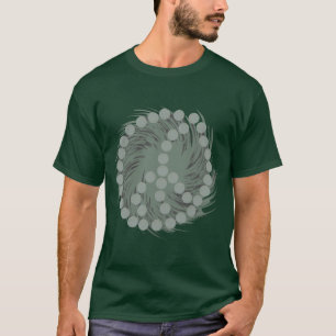 Cheeky Whirled Peas Design T Shirt