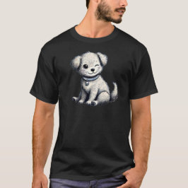 cheeky wink - Sitta Golden Retriever TSQ T Shirt