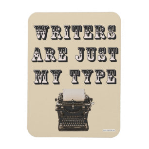 Cheeky Writer är min typ Slogan Magnet