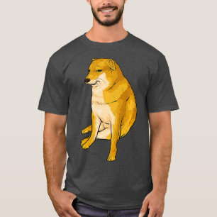 Cheems Hund Funny Shiba Inu Dank Meme T Shirt