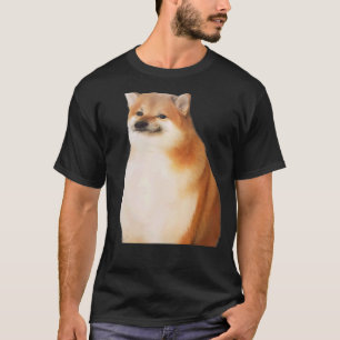 Cheems Shiba Inu Meme Doge Cheebs Bonk Hund Chems  T Shirt