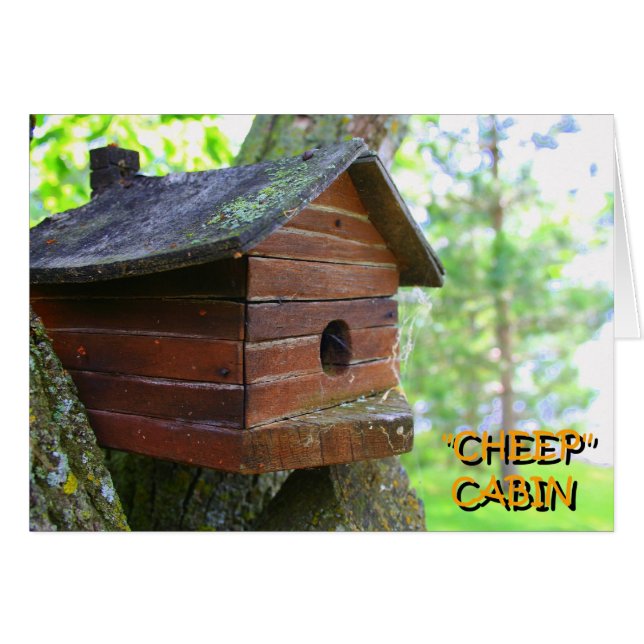 CHEEP CABIN OBS KORT (Framsidan Horizontal)