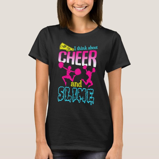 Cheer and Slime Cheerlead-offert T Shirt (Framsida)