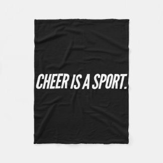 Cheer är en sport fleecefilt