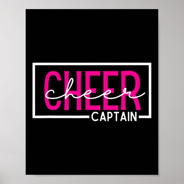 Cheer Captain Cheerleading  Poster (Framsidan)